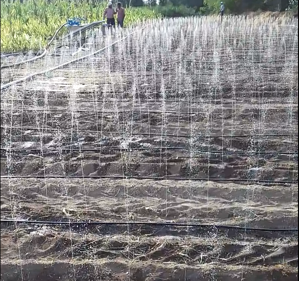 Sistema de irrigação por gotejamento a laser por DripTech